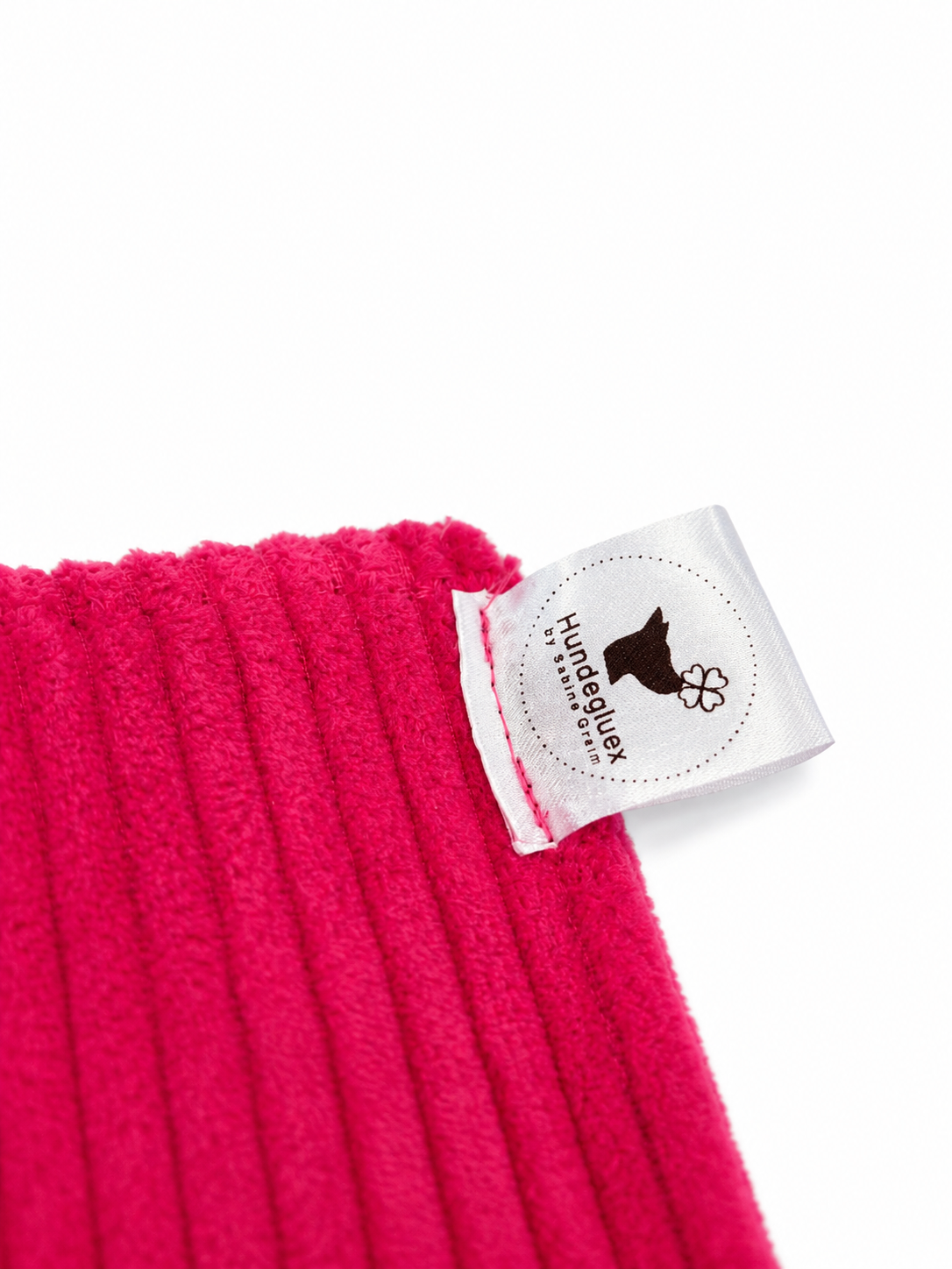 Hundedecke „Oscar“ aus Cord – Pink 🐾