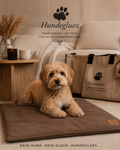 Kunstleder-Hundedecke „Oscar“ - Anthratzit