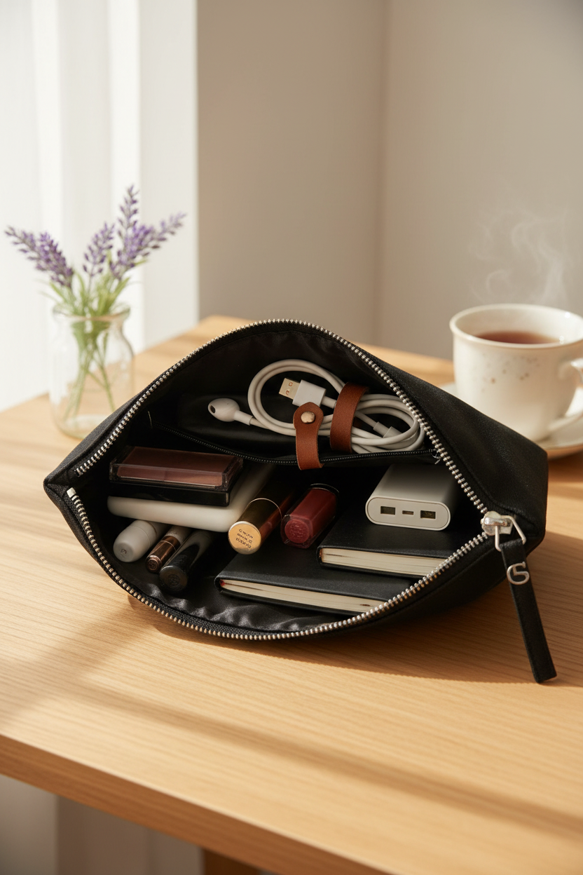 Bag-in-Bag Black mittel - Im Einsatz