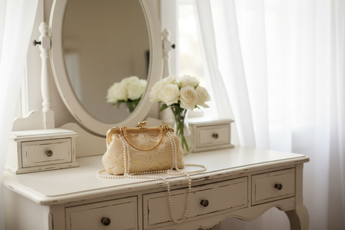 Elegante Vanity-Aufnahme