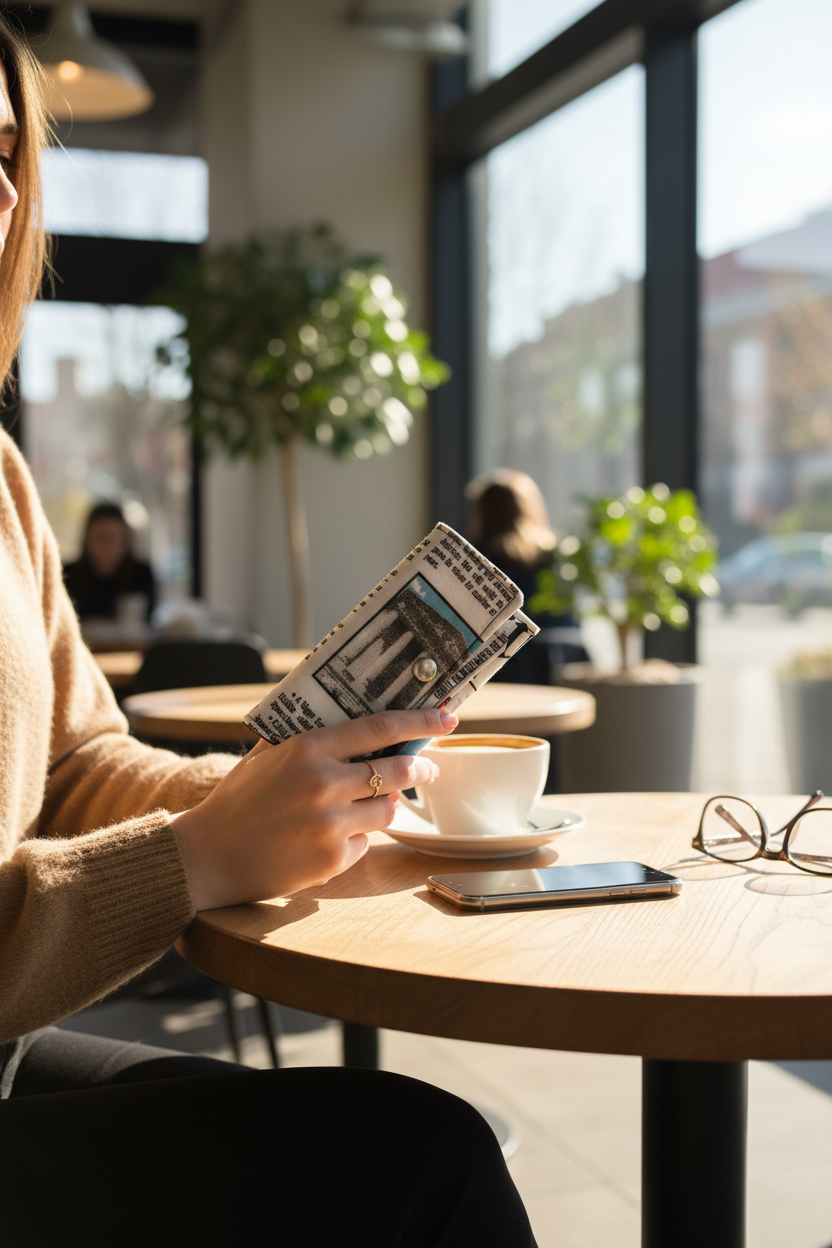 Handyhülle black Magazin - Premium Im Einsatz