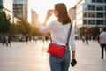 Nylon Bauchtasche Red - Premium Lifestyle