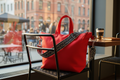 Nylon Henkeltasche Red - Lifestyle