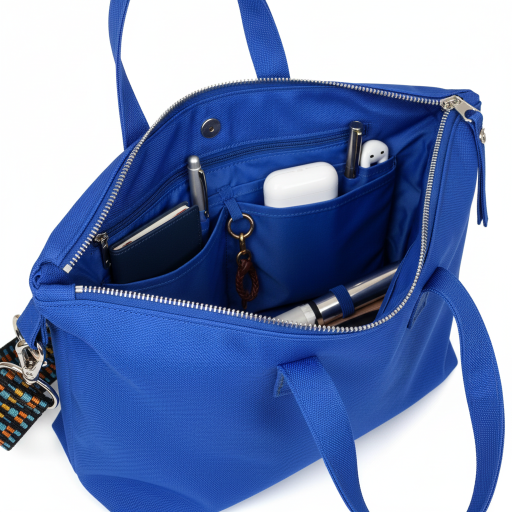 Nylon Taschen Ordner Bag-in-Bag - Premium Details