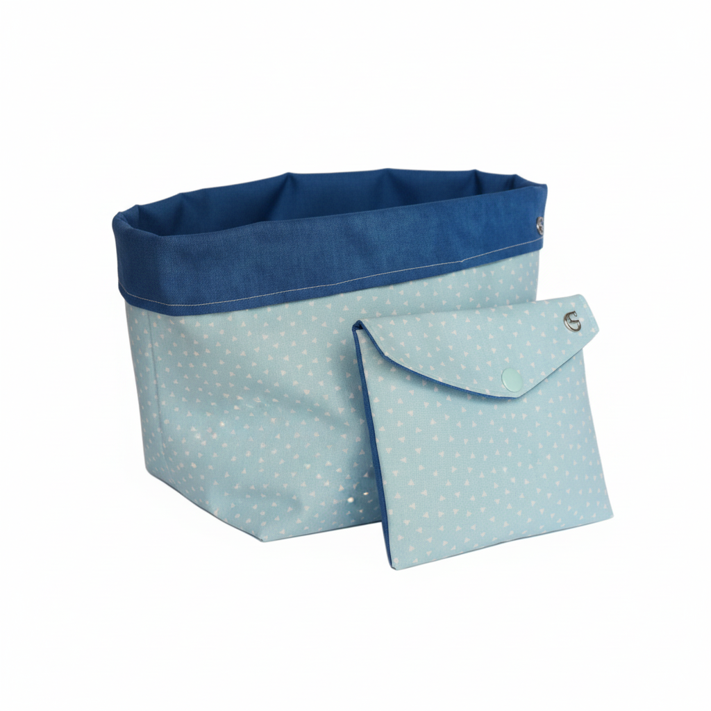 Utensilio Lisa Hellblau Dreiecke - Premium Details