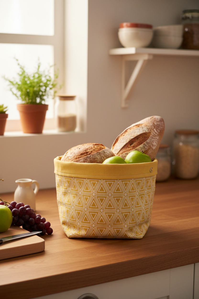 Utensilio Lisa Ocker Rauten - Premium Im Einsatz